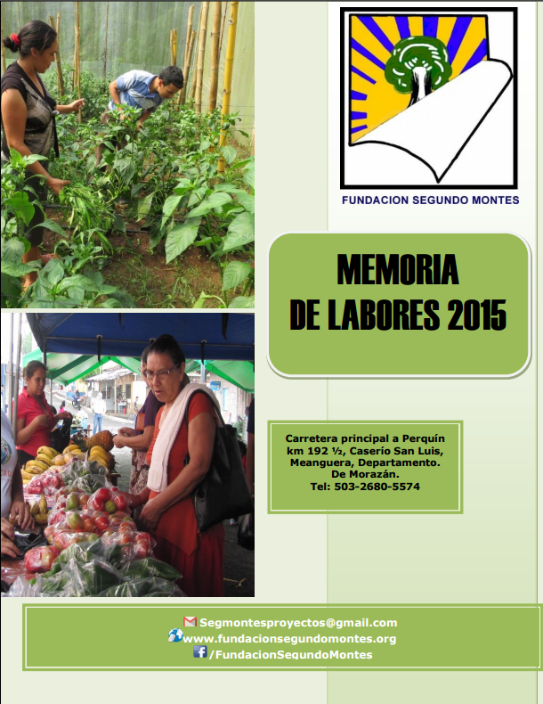 Memoria de labores 2015