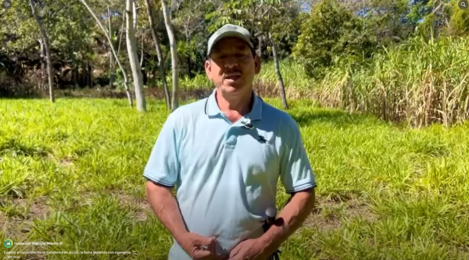 Agricultura sostenible en Morazán: Don Carlos Ramos fortalece su parcela con suelo vivo y pastos mejorados